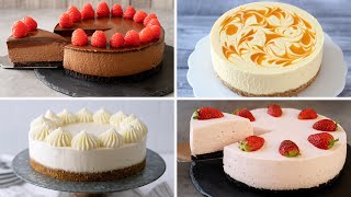 4 Easy NoBake Cheesecake Recipes [upl. by Mcnair]