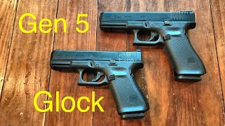 Glock 17 amp 19 Gen 5  Full Review And Range Time Are These The Glocks We Are Looking For [upl. by Eylrac]