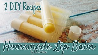 QUICK amp EASY DIY CHAPSTICK  LIP BALM  Essential Oil Recipes  PARTY FAVOR [upl. by Aniratak]