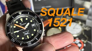 Squale 1521 50 atmos review [upl. by Anattar148]