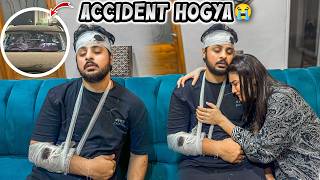 AREEB KA ACCIDENT HOGYA 😱  Ro Ro K Bura Hal Hogya 😭 [upl. by Aicitel29]