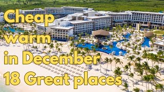 Cheapest places to travel in December for warm weather [upl. by Anyala]