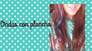 Ondas con plancha de placa ancha [upl. by Norod935]