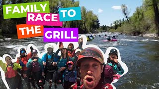 PaddleFest Race to the Grill on the Arkansas River [upl. by Schuh]