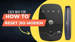 How to reset JIO modem in easy way  Malayalam [upl. by Eilak]