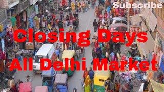 Closing Days  All Delhi Popular Market  Delhi Famous Market [upl. by Nerra854]