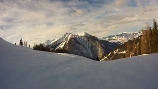 Snow Space Salzburg  St Johann Alpendorf Piste 55a Stegbach quotSchlangengrubequot [upl. by Mcneil]