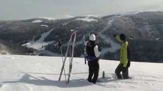 Sports dhiver en Vosges Lorraine [upl. by Aedni]