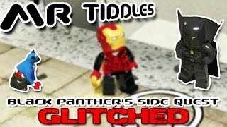 Marvel Lego Cat Glitch Mr Tiddles  Black Panther Side Quest [upl. by Dela735]