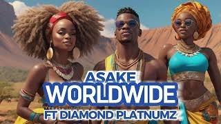 Asake Ft Diamond Platnumz Wolrdwide AI REMIX COVER NEW 2024 [upl. by Anirdnajela]