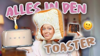 1 TAG nur ESSEN aus dem TOASTER 🍞🙂 CARAMELLA [upl. by Yrian]