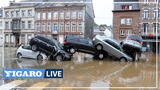 🔴Belgique les dégâts impressionnants des INONDATIONS dans la ville de Verviers [upl. by Deidre64]