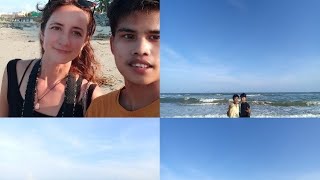 going for roaming on beach at Tamil Nadu with friends [upl. by Jovi679]