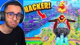 HACKER PILOTA la NAVICELLA di IRON MAN su FORTNITE Reazione Funny Moments 1 [upl. by Stalder]