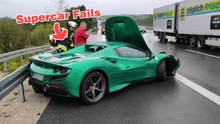 Supercar Fails and Crashes 2024 [upl. by Chadabe992]