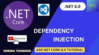 Dependency Injection in ASPNET CORE 60  Dot NET Core using VS Code  NET CORE 60 Tutorial [upl. by Moclam355]