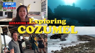 EXPLORE COZUMEL with us as we find alternatives to scuba diving [upl. by Daron811]