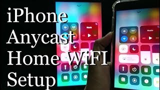 Anycast M9 Plus iPhone Home WiFI Setup AirPlay Screen Mirroring To TV Screen Pt 2NO Apple TV [upl. by Spragens]