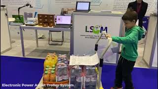 Electronic Power Assist Trolley System Geneva International Exhibition of Inventions April 2023 [upl. by Norrahs]