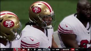 20241028 San Francisco 49ers At Seattle Seahawks [upl. by Goldner]