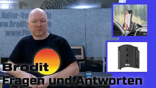 Infos zu den einstellbaren Brodit Universalhaltern  Piecom  Brodithalterde  Handyhalter [upl. by Nodnarg694]