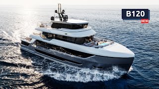 BERING 120 a NEW look at the exploration superyacht [upl. by Peters]