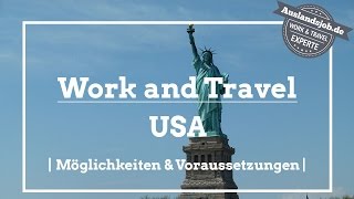 Work and Travel USA  Erklärvideo [upl. by Osborne559]