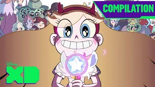 Star vs The Forces of Evil Intro amp Outro Theme Songs  Season 1  Season 4  Compilation disneyxd [upl. by Gwenora]