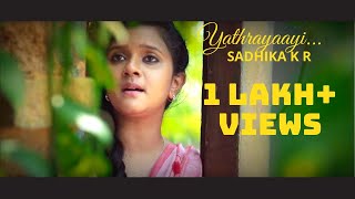 Yathrayayi SooryankuramNiramVidya Sagar  Cover by Sadhika KR [upl. by Elay]