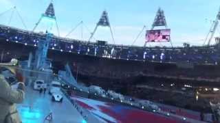 Hackney Colliery Band perform LIVE at the Olympic Closing Ceremony [upl. by Aruol]