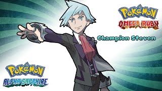 Pokémon Omega Ruby amp Alpha Sapphire  Champion Steven Encounter Music HQ [upl. by Weiler]