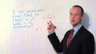 Acceleration  Physics  Science  Get That C In your GCSE and IGCSE [upl. by Duval]