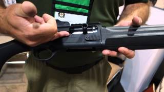 Beretta 1301 Tactical SemiAuto CombatTactical Shotgun at SOFIC 2014 [upl. by Yhtac]