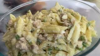 white sauce Pasta recipeWhite sauce Pasta with cheese [upl. by Ayote489]