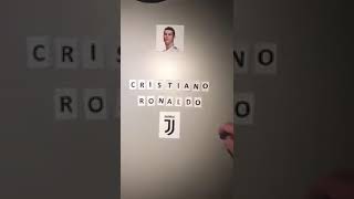 CRISTIANO RONALDOAnagramma di cr7 guardate Bellissimo [upl. by Connett]