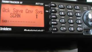 MilAir Air Band scanner Uniden BCT15X [upl. by Divod]