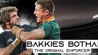 The Original Enforcer  Bakkies Botha Rugby Tribute [upl. by Wolbrom]