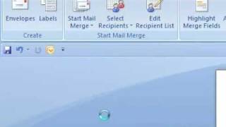 How to use an existing list of recipients with Mail Merge Word [upl. by Brie668]