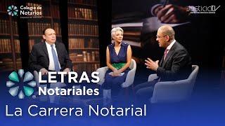 Letras Notariales  La Carrera Notarial [upl. by Ennylyak]