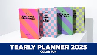 YEARLY PLANNER 2025 COLOR FUN  Grupo Erik [upl. by Anirec]