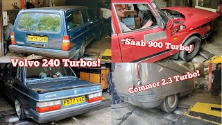 The Commer Turbo Gets Dynod Plus Saab 900 amp Redblock Volvo 240s [upl. by Onaireves734]