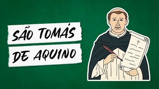 São Tomás de Aquino  FILOSOFIA [upl. by Ynaoj312]