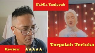 NABILA TAQIYYAH Terpatah Terluka MUSIC REVIEW [upl. by Neirual]