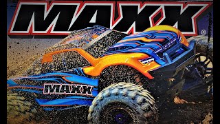 Traxxas Maxx Wide Kit Install amp Maxx Gets A Hobbywing Max8 ESC amp Motor Combo 6S Upgrade [upl. by Edialeda63]