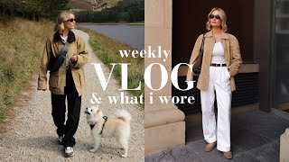 VLOG  WHAT I WORE THIS WEEK EVENTS amp WHOLESOME AUTUMN WALKS [upl. by Aihtnis]