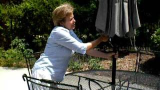 Tilt Patio Umbrella  Your Guide to Opening and Tilting [upl. by Jacintha]