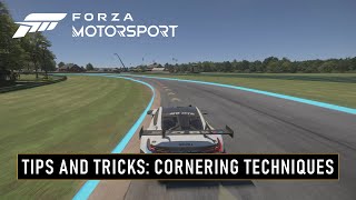 Forza Motorsport  Tips amp Tricks Cornering Techniques [upl. by Oigres]