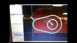 HYPERTHERM 45 making a hold down tab [upl. by Novyaj]