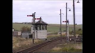 Railways in Scotland 1995 37s and HSTS at Pitlochry Keith and Inverurie [upl. by Henson878]