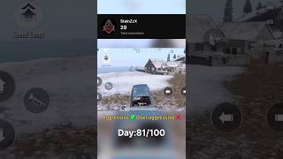 Over aggressive ❌🥲 Day81100  become esport player amp content creater  bgmi gameplay [upl. by Atilehs8]